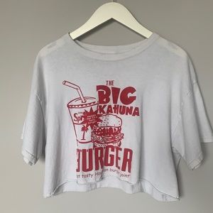 The Big Kahuna crop top t-shirt